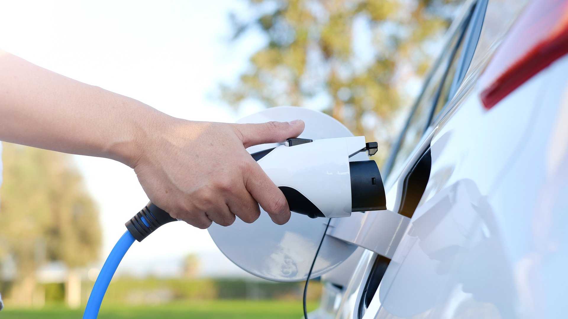 Plug in at home. Get on with your day.